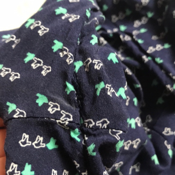 Anthropologie Maeve Clara Bird Print Button Down - Picture 3 of 3